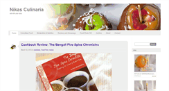 Desktop Screenshot of nikas-culinaria.com
