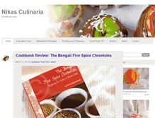Tablet Screenshot of nikas-culinaria.com